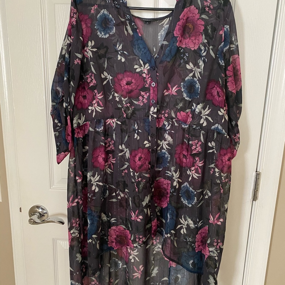 Torrid floral long top